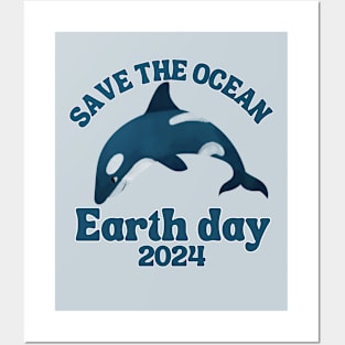 Save the ocean- Whale Posters and Art